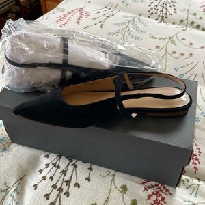 Ann Taylor Suede Flats